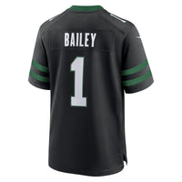 New York Jets David Bailey Nike Legacy Black Alternate Game Player Jersey