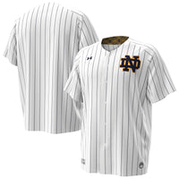 Notre Dame Fighting Irish Under Armour Replica Baseball Jersey - White