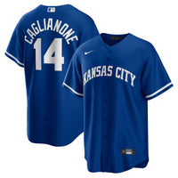 Kansas City Royals Jac Caglianone Nike Royal Alternate Replica Jersey