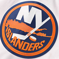 New York Islanders Fanatics White Away Premium Custom Jersey