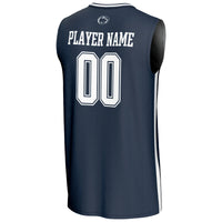 Penn State Nittany Lions GameDay Greats NIL Pick-A-Player Lightweight Collegiate Basketball Fashion Jersey - Navy
