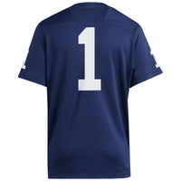 adidas #1 Navy Penn State Nittany Lions Home Premier Jersey