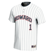 #1 Howard Bison GameDay Greats Lightweight Softball Jersey - White