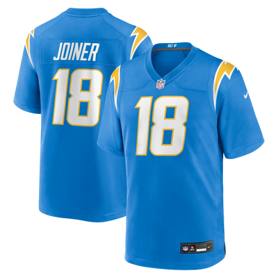 Los Angeles Chargers Charlie Joiner Nike Powder Blue Game Retired Player Jersey