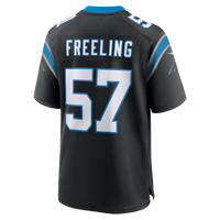 Carolina Panthers Monroe Freeling Nike Black 2026 NFL Draft First Round Pick No. 19 Team Game Jersey