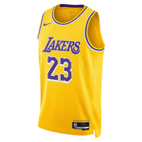 Los Angeles Lakers Nike Icon Swingman Jersey - James 23 -