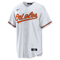 Baltimore Orioles Adley Rutschman Nike White Replica Player Jersey