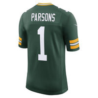 Green Bay Packers Micah Parsons Nike Green Vapor Untouchable Stitched Limited Jersey