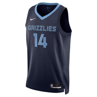 Memphis Grizzlies Nike Icon Swingman Jersey - Navy - Zach Edey -
