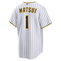 San Diego Padres Yuki Matsui Nike White Home Replica Jersey