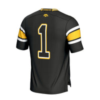 Iowa Hawkeyes GameDay Greats Lightweight Collegiate Football Fashion Jersey - Black