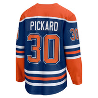 Edmonton Oilers Calvin Pickard Fanatics Royal Home Premier Breakaway Player Jersey