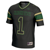 #1 Colorado State Rams GameDay Greats Endzone Football Jersey - Black