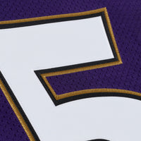 Baltimore Ravens Ray Lewis Mitchell & Ness Purple 1996 Authentic Throwback Jersey
