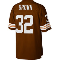 Cleveland Browns Jim Brown Mitchell & Ness Brown Legacy Replica Jersey