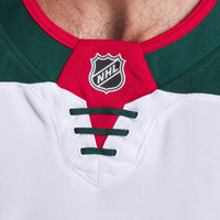 Minnesota Wild Fanatics White Away Premium Jersey