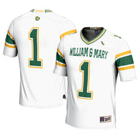 #1 William & Mary Tribe GameDay Greats Football Jersey - White