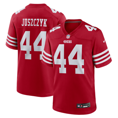 San Francisco 49ers Kyle Juszczyk Nike Scarlet Player Game Jersey