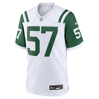 New York Jets C.J. Mosley Nike White Classic Alternate Game Jersey