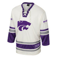 Kansas State Wildcats Colosseum Puck Proud Fashion Hockey Jersey - Cream