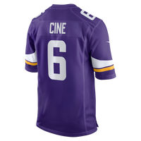 Minnesota Vikings Lewis Cine Nike Purple Game Player Jersey