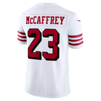 San Francisco 49ers Christian McCaffrey Nike White Alternate Vapor F.U.S.E. Stitched Limited Jersey