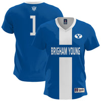 BYU Cougars GameDay Greats Lightweight Soccer Fashion Jersey - Royal
