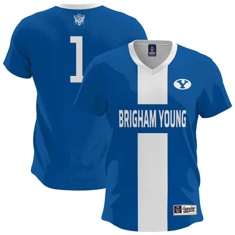 BYU Cougars GameDay Greats Lightweight Soccer Fashion Jersey - Royal