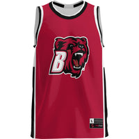 Bridgewater State Bears GameDay Greats Lightweight Basketball Jersey - Red