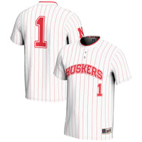 #1 Nebraska Huskers GameDay Greats Lightweight Softball Jersey - White