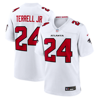 Atlanta Falcons A.J. Terrell Nike White Game Jersey