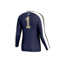 Navy Midshipmen GameDay Greats #1 Lightweight Volleyball Fashion Jersey - Navy
