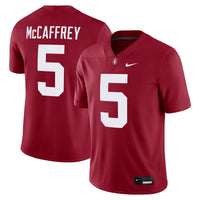 Christian McCaffrey #5 Stanford Cardinal Nike Alumni Player Game Jersey - Cardinal