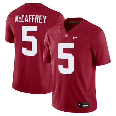Christian McCaffrey #5 Stanford Cardinal Nike Alumni Player Game Jersey - Cardinal