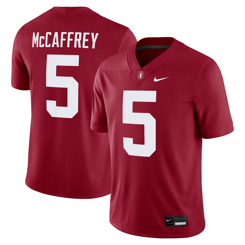 Christian McCaffrey #5 Stanford Cardinal Nike Alumni Player Game Jersey - Cardinal