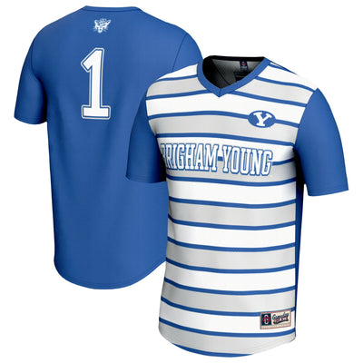 #1 BYU Cougars GameDay Greats Lightweight Soccer Fashion Jersey - Royal