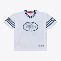 San Francisco 49ers Joe Montana Mitchell & Ness x Levi's White Legacy Jersey