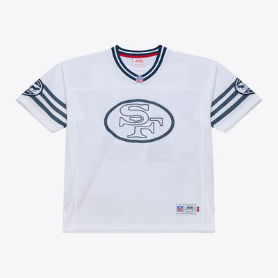 San Francisco 49ers Joe Montana Mitchell & Ness x Levi's White Legacy Jersey