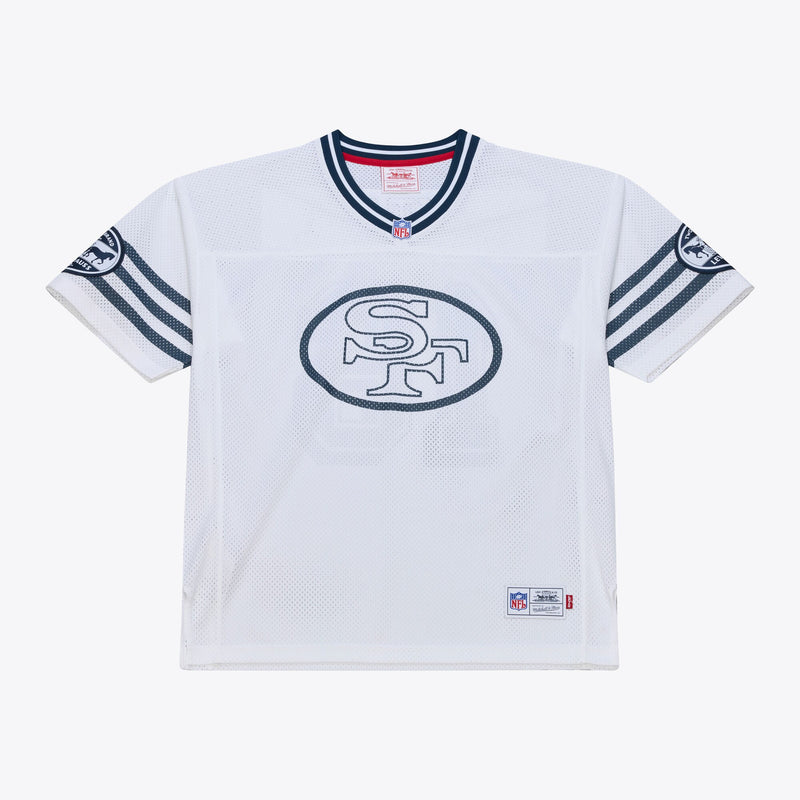 San Francisco 49ers Joe Montana Mitchell & Ness x Levi's White Legacy Jersey