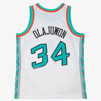 NBA Mitchell & Ness Hakeem Olajuwon 1996 Swingman Authentic Jersey All-Star - White