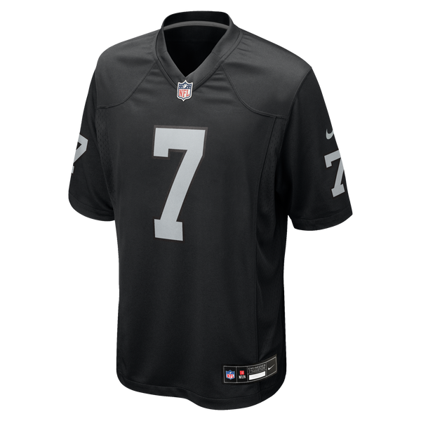 Las Vegas Raiders Quay Walker Nike Black Team Game Jersey