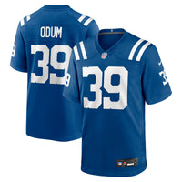 Indianapolis Colts George Odum Nike Royal Team Game Jersey