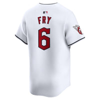 Cleveland Guardians David Fry Nike White Home Limited Player Jersey