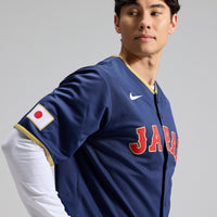 Japan Baseball Nike Navy 2026 World Baseball Classic Road Stadium Jersey