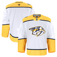 Nashville Predators Fanatics White Away Authentic Pro Jersey