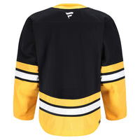 Boston Bruins Fanatics Black 100th Anniversary Authentic Pro Jersey