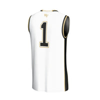 #1 Wake Forest Demon Deacons GameDay Greats Lightweight Basketball Fashion Jersey - White