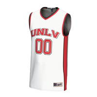 UNLV Rebels GameDay Greats Basketball NIL Pick-A-Player Lightweight Basketball Fashion Jersey - White