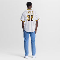 San Diego Padres Casey Mize Nike White Home Replica Jersey