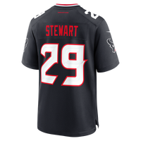Houston Texans M.J. Stewart Nike Navy Team Game Jersey